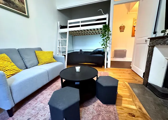 Апартаменты Antoine T2- 2 Min Gare- Paisible *